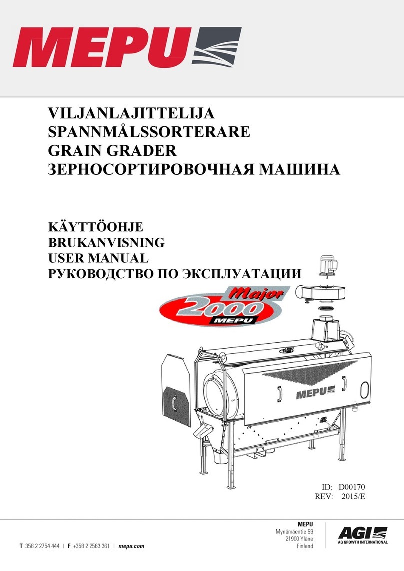 Mepu Major 2000 user manual