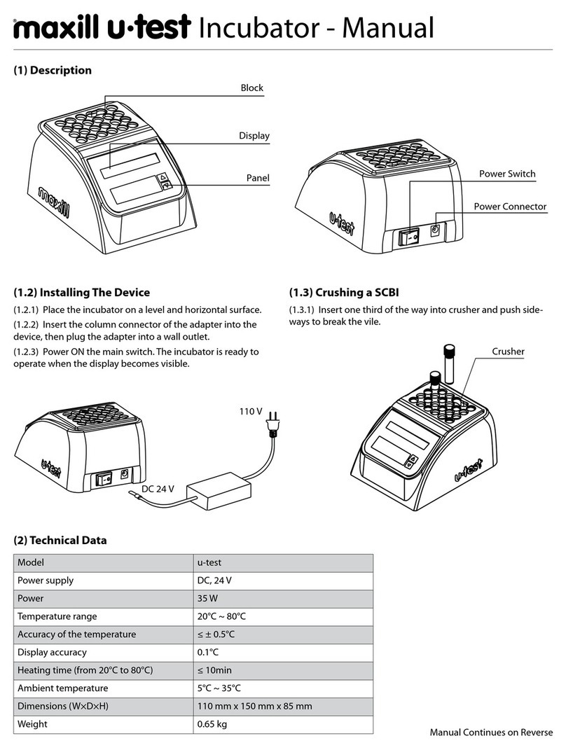 maxill u-test User manual