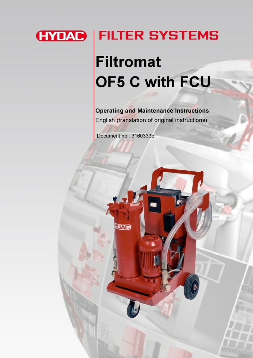 Hydac Filtromat OF5 C with FCU Manual Hydac Filtromat OF5 C with FCU Manual