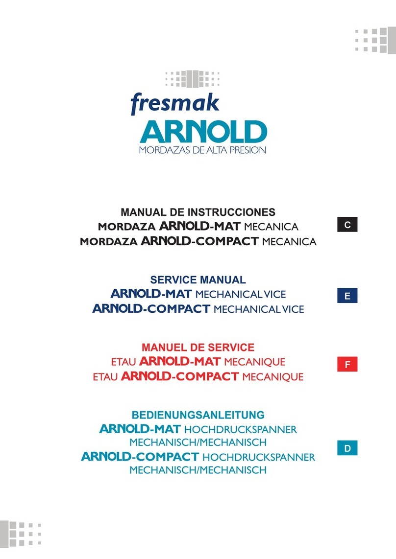 Fresmak Arnold Series Service manual