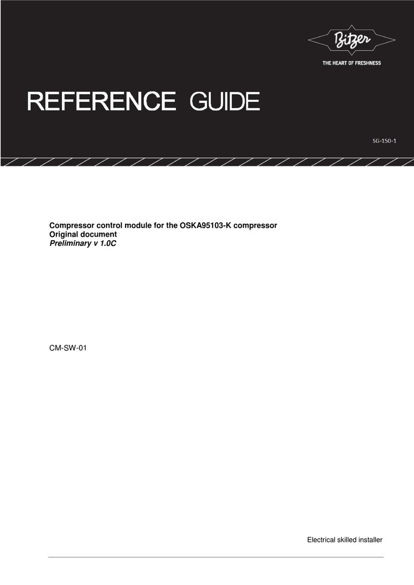 Bitzer CM-SW-01 User manual