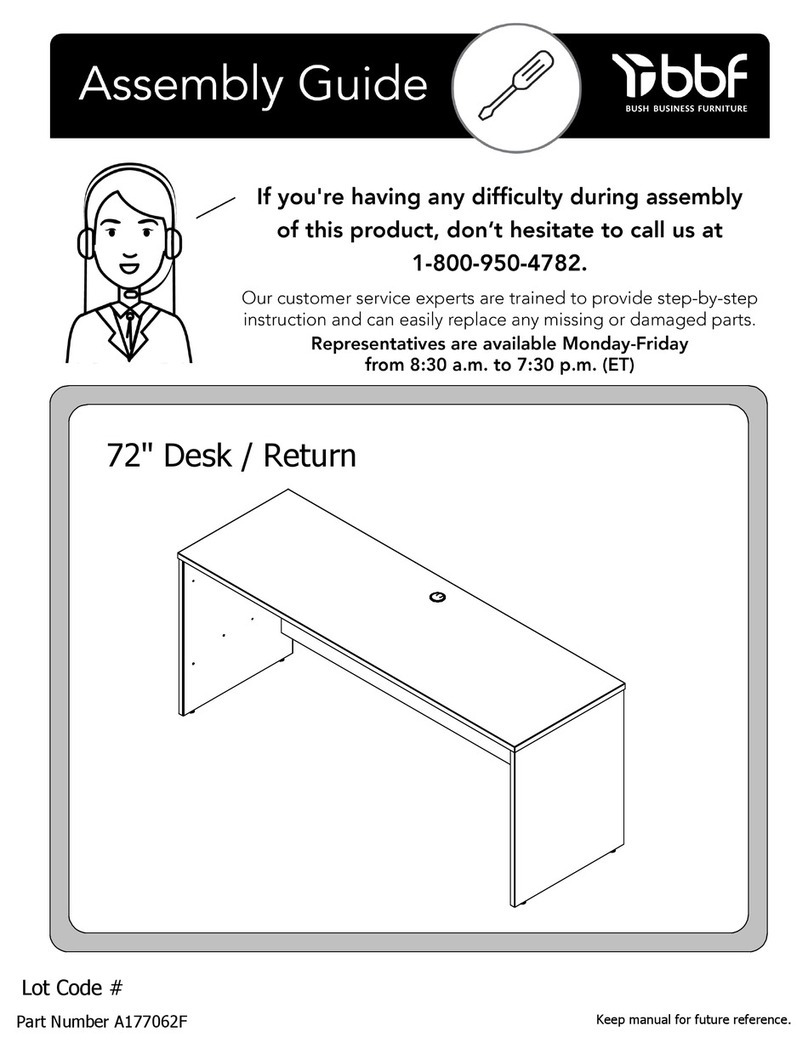 bbf A177062F Assembly guide bbf A177062F Assembly guide