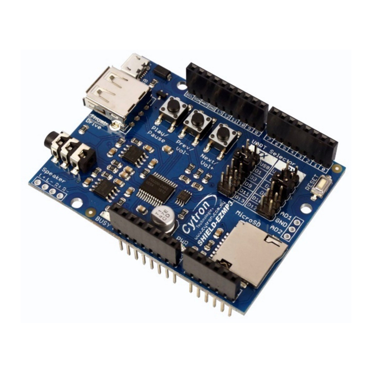 Cytron Technologies EasyMP3 Shield user manual Cytron Technologies EasyMP3 Shield user manual