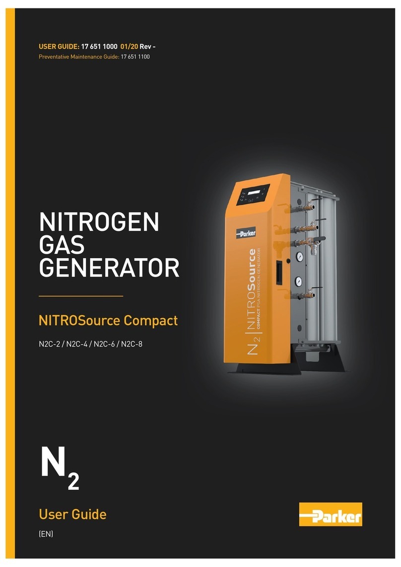 Parker N2 NITROSource Compact N2C-2 User manual