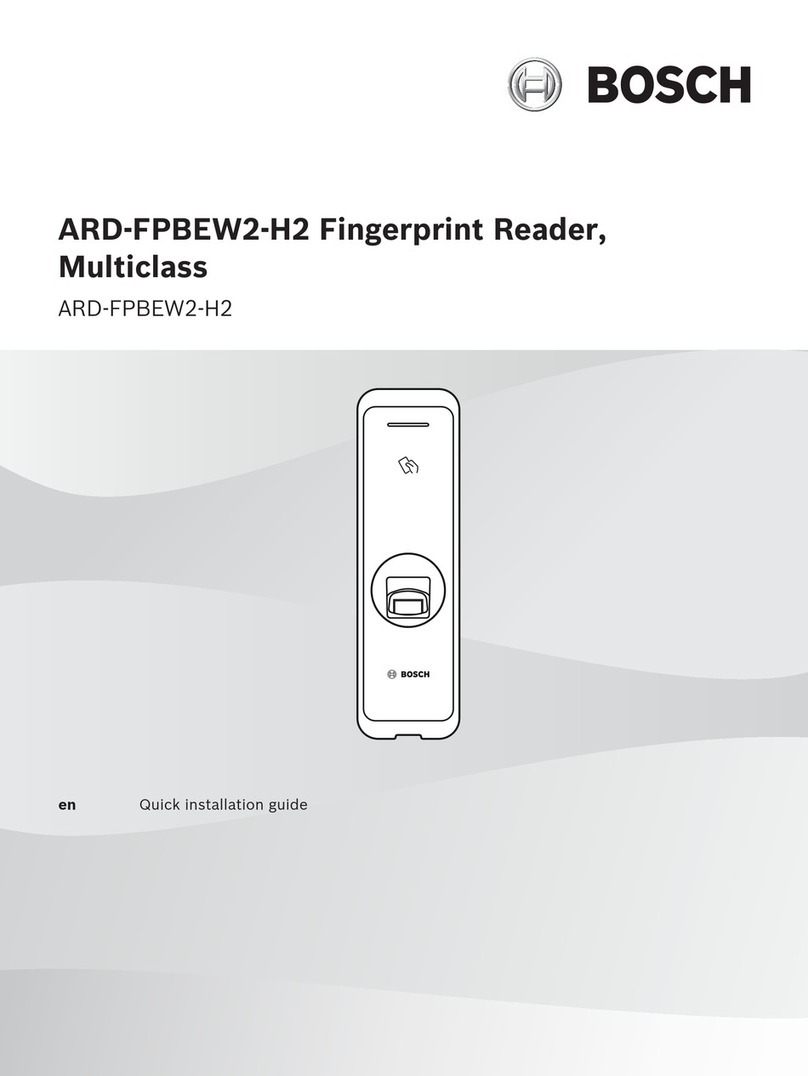 Bosch ARD?FPBEW2?H2 Quick installation guide