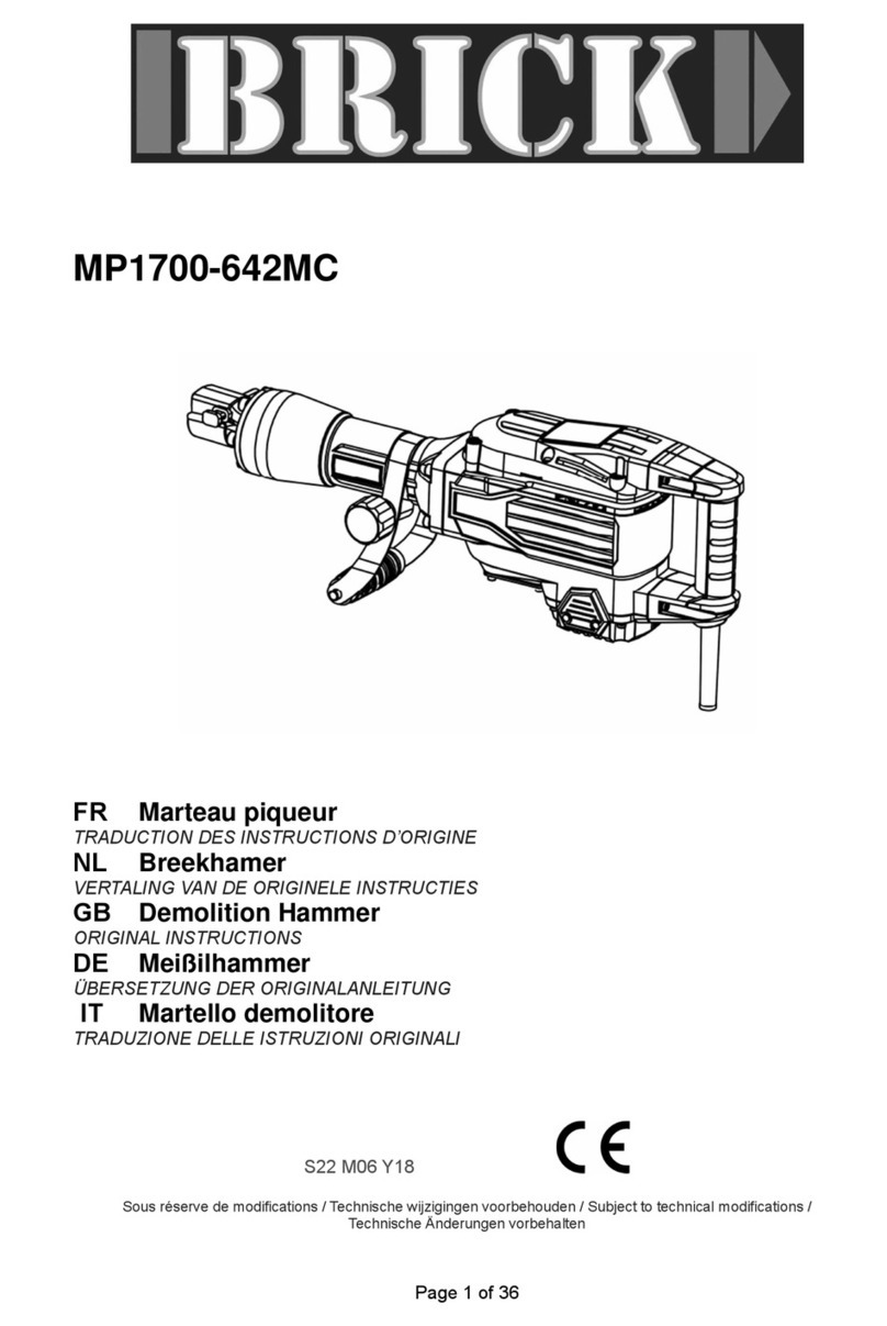 BRICK MP1700-642MC Original instructions