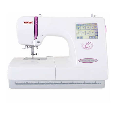 Janome MC 350E User manual