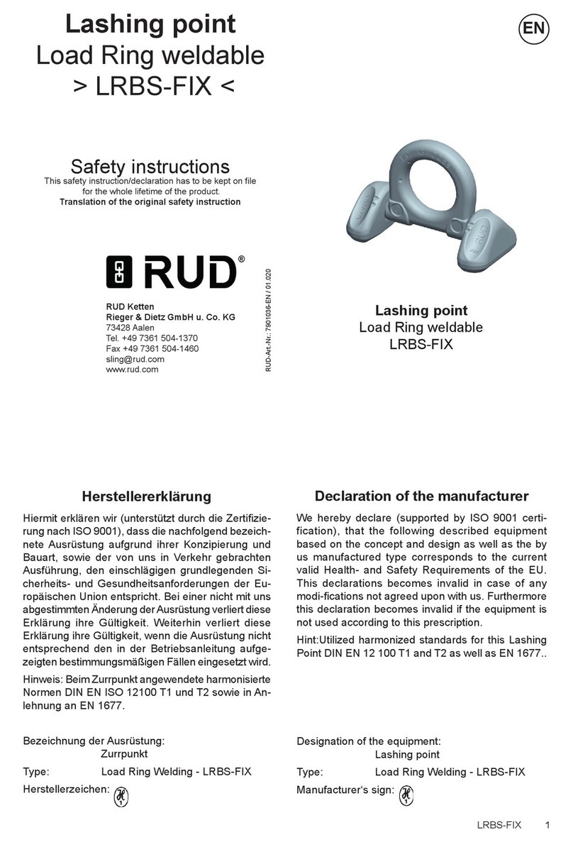 RUD LRBS-FIX Series manual