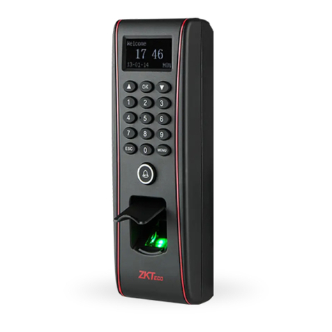 ZKTeco F17 User manual
