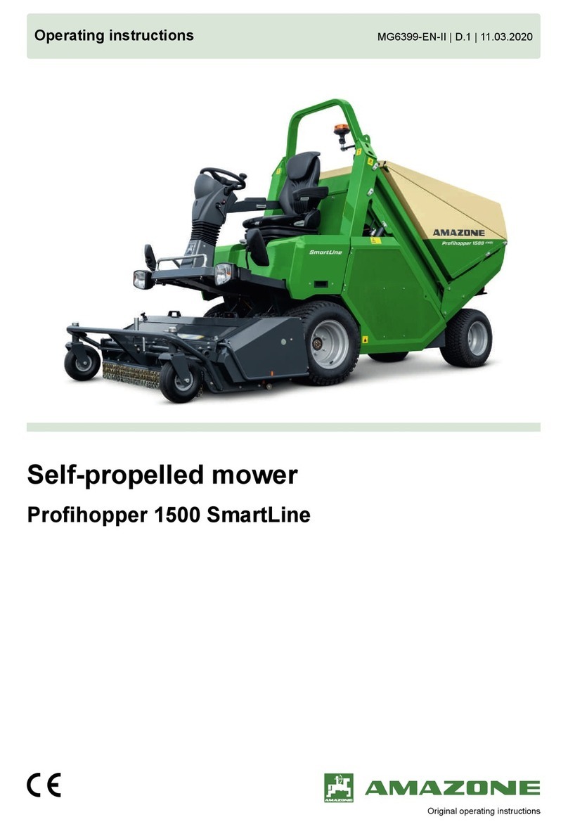 Amazone Profihopper 1500 SmartLine operating instructions