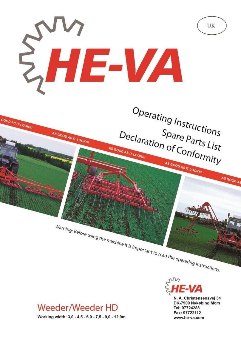 HE-VA Weeder User manual