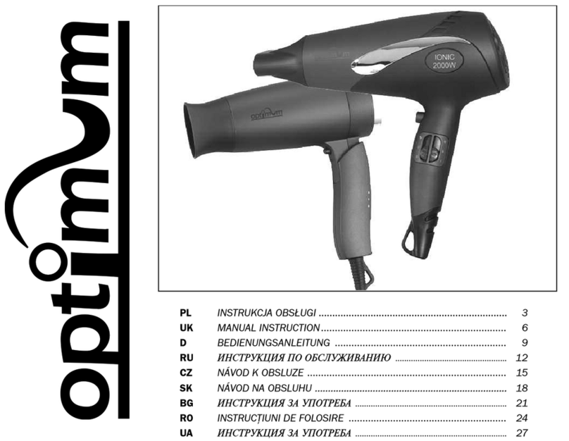 Optimum SW-5312 Manual instructions