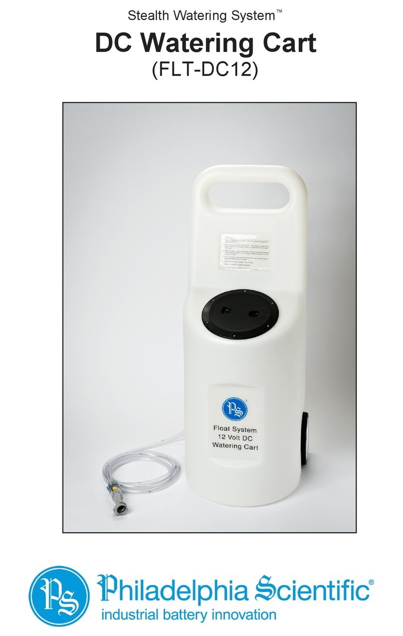 Philadelphia Scientific Stealth Watering System FLT-DC12 manual Philadelphia Scientific Stealth Watering System FLT-DC12 manual