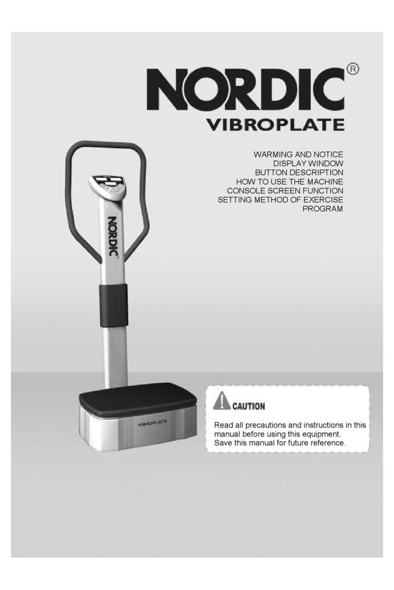 Nordic Vibroplate User manual