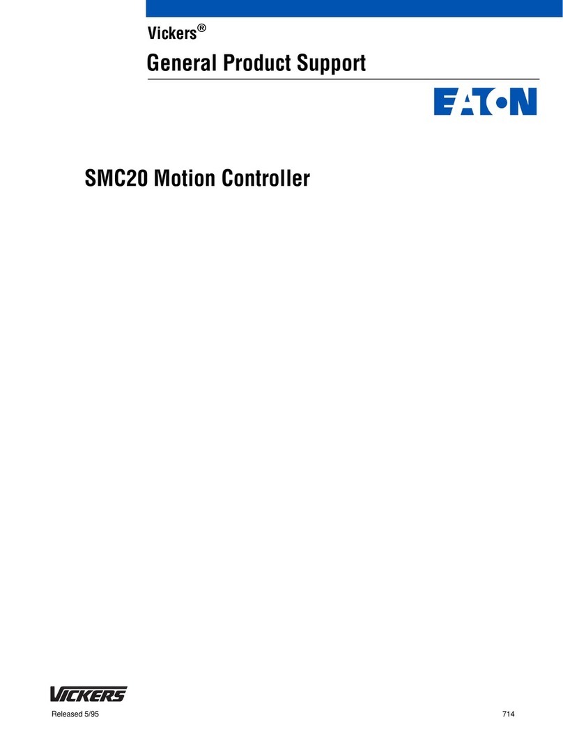 Eaton Vickers SMC20 User manual