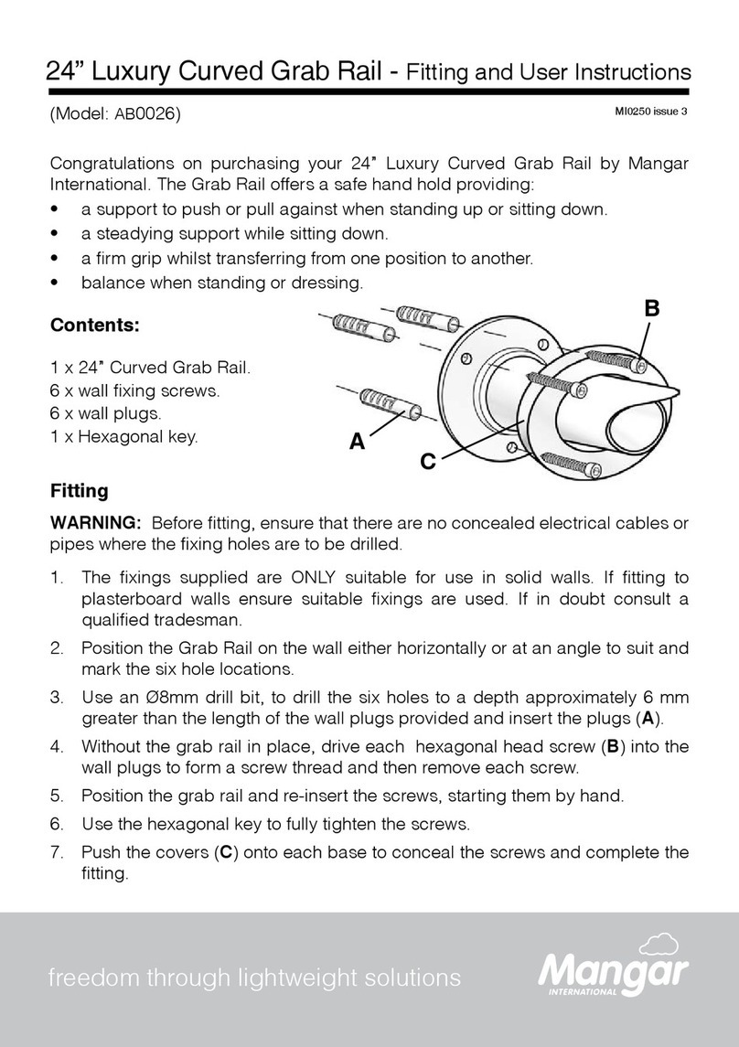 Mangar Luxury AB0026 User manual