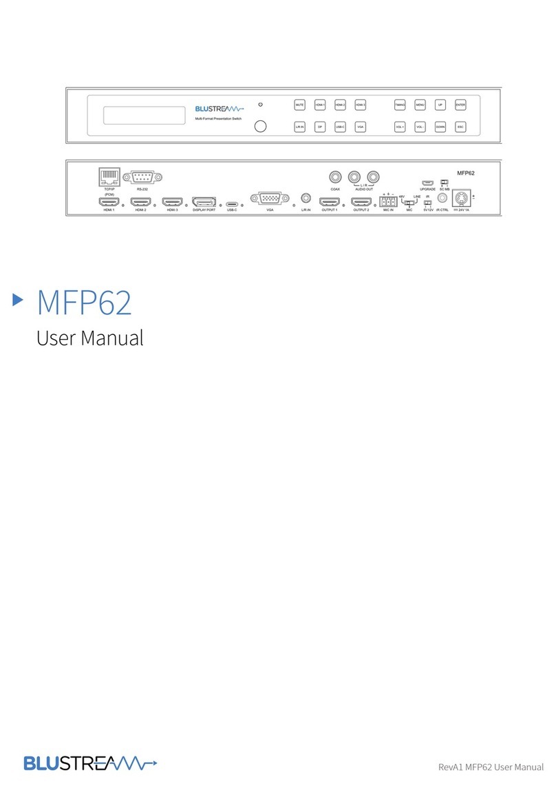 Blu Stream MFP62 user manual