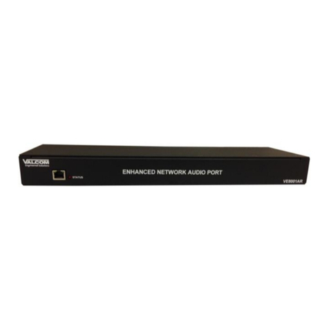 Valcom VE8001A User manual Valcom VE8001A User manual