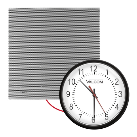 Valcom VE4122-A12 User manual