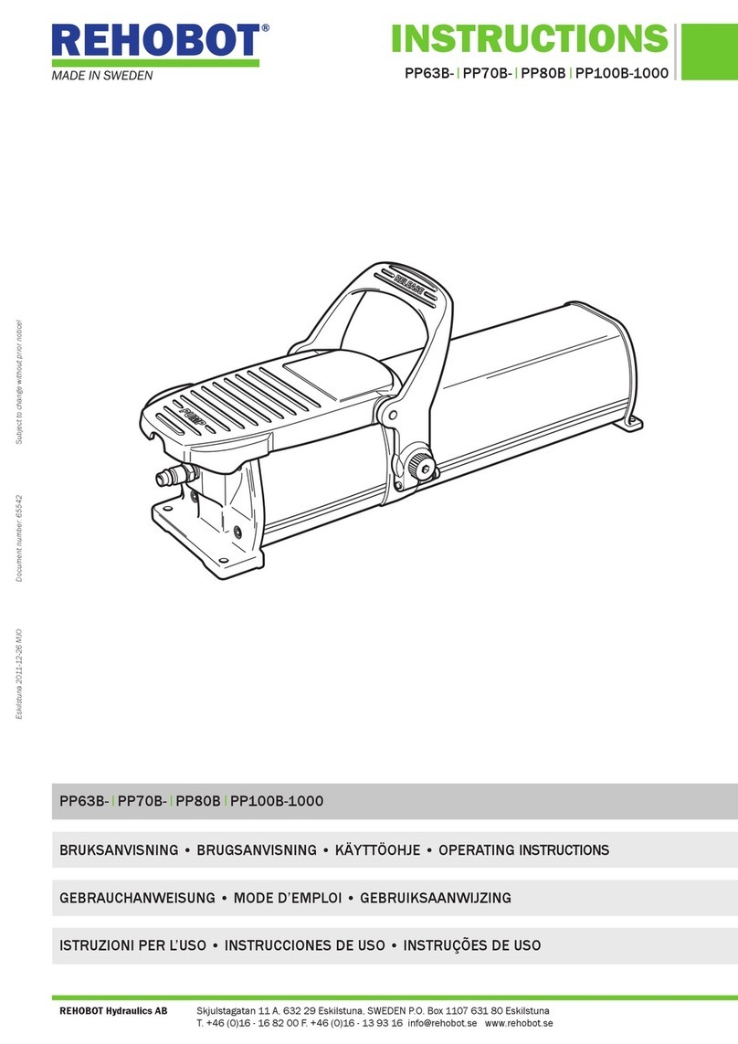 REHOBOT PP63B-1000 User manual