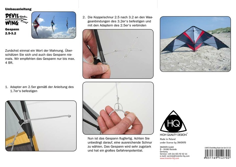 InVento HQ DEVIL WING Instructions for use