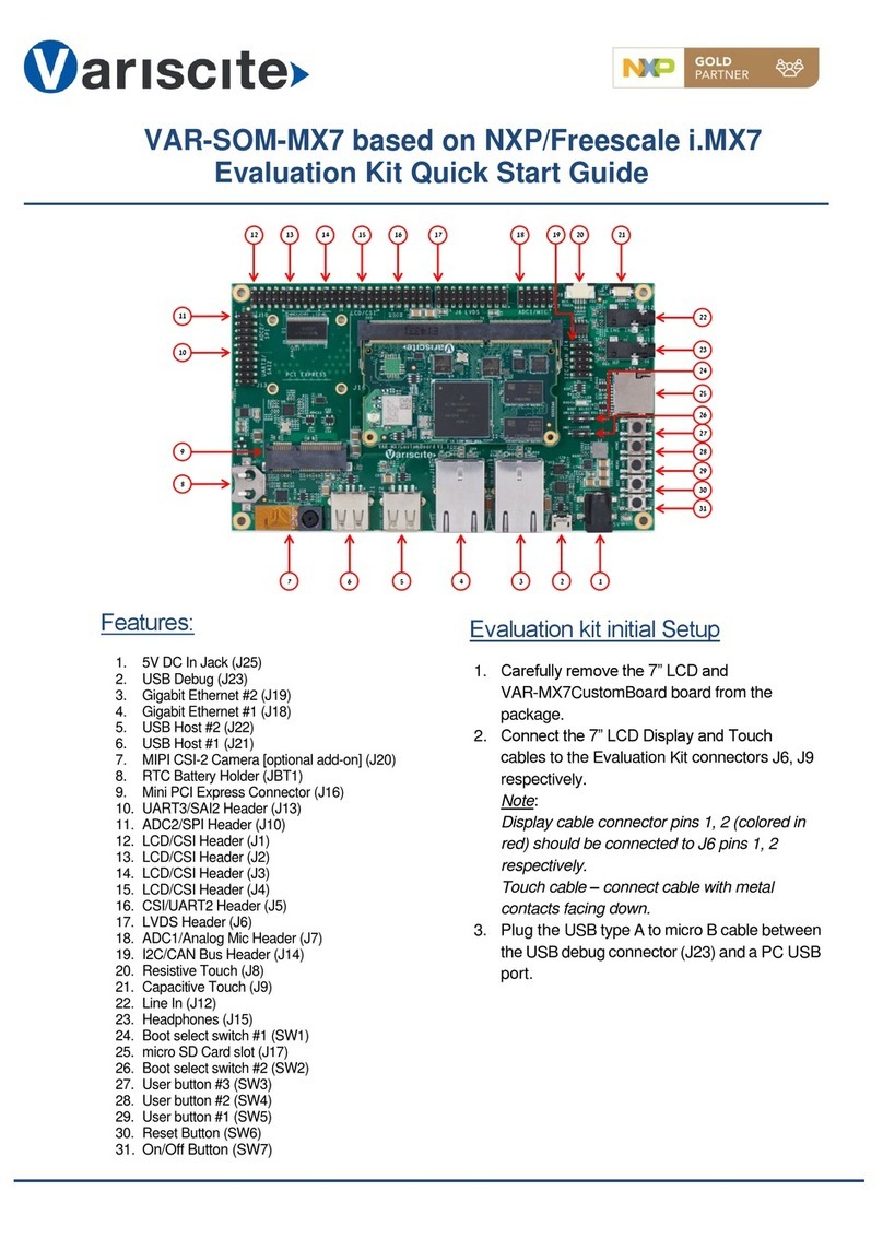 Variscite VAR-SOM-MX7 User manual Variscite VAR-SOM-MX7 User manual
