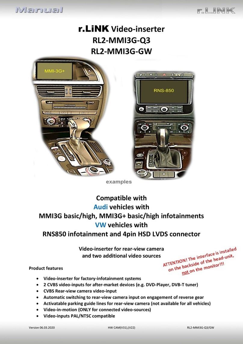 r.LiNK RL2-MMI3G-Q3 manual