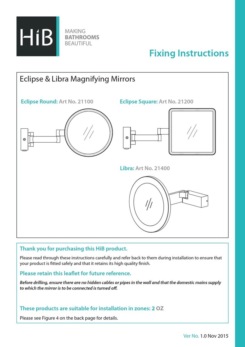 HiB Eclipse Round Fixing instructions