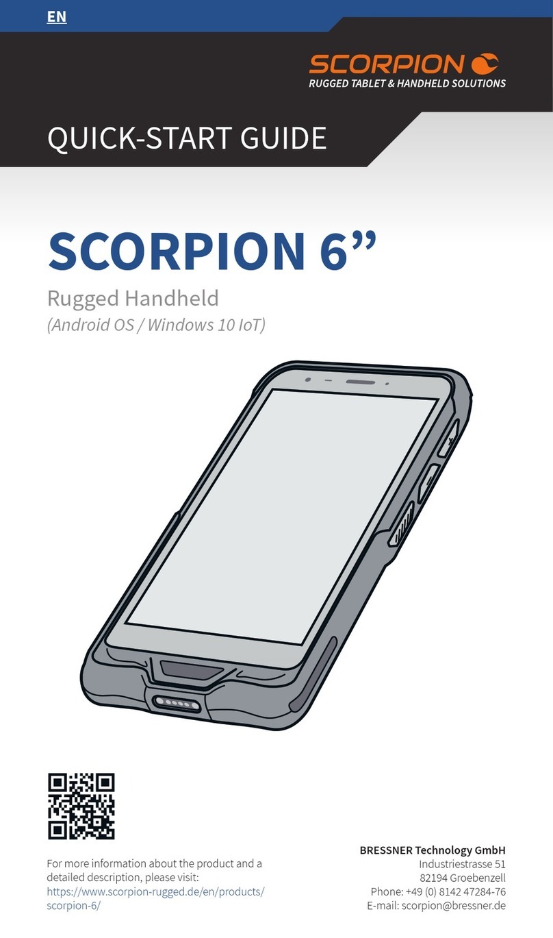 Bressner SCORPION 6 quick start guide