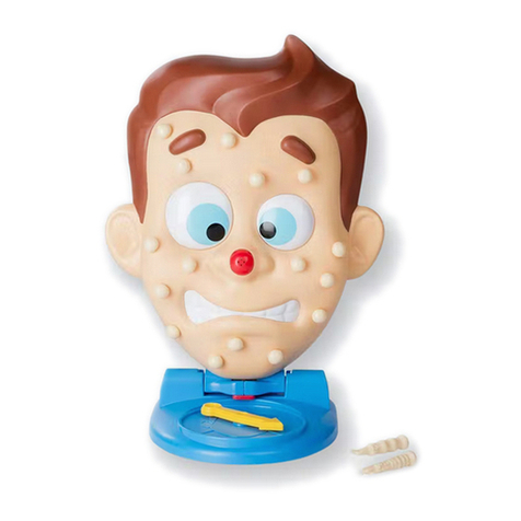 Spinmaster Dr. Pimple Popper Pimple Pete User manual
