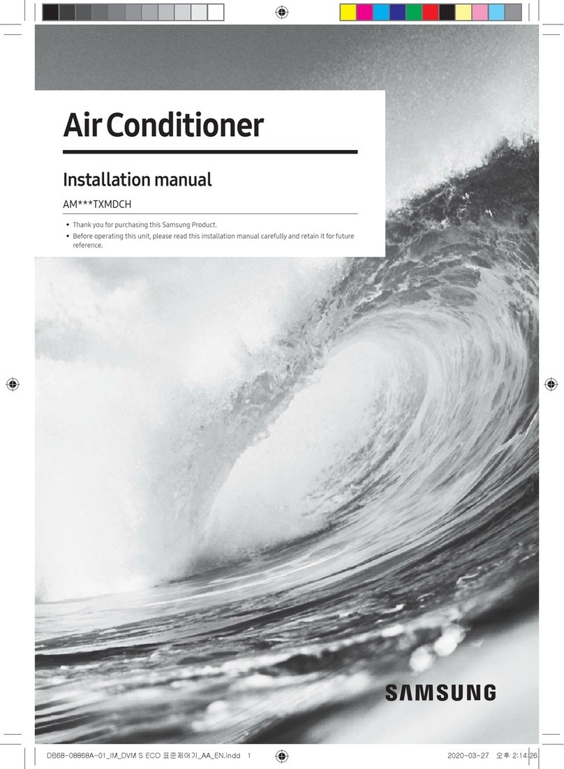 Samsung AM TXMDCH Series User manual