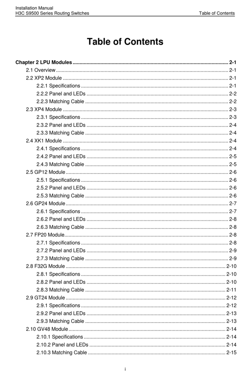 H3C S9500 Series User manual