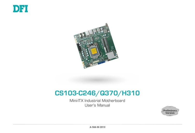 DFI CS103-C246 user manual