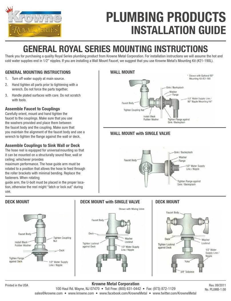 Krown ROYAL Series installation guide