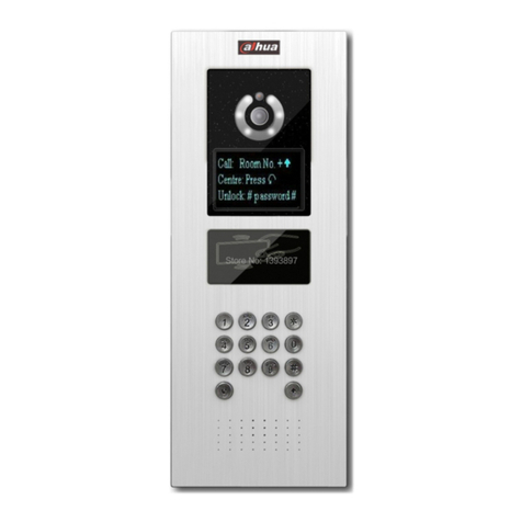Dahua VTO12 Series user manual