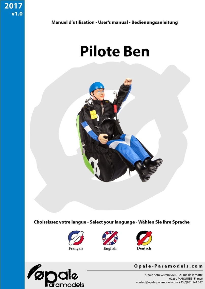 Opale-Paramodels Pilot Ben user manual