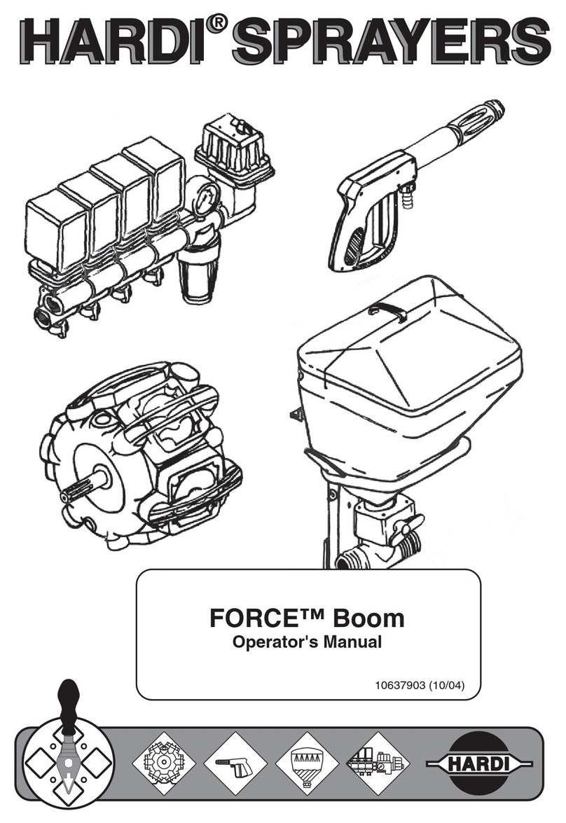 Hardi FORCE Operator's manual