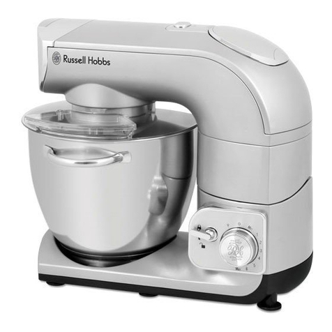 Russell Hobbs RHMP1200BL Instructions & warranty