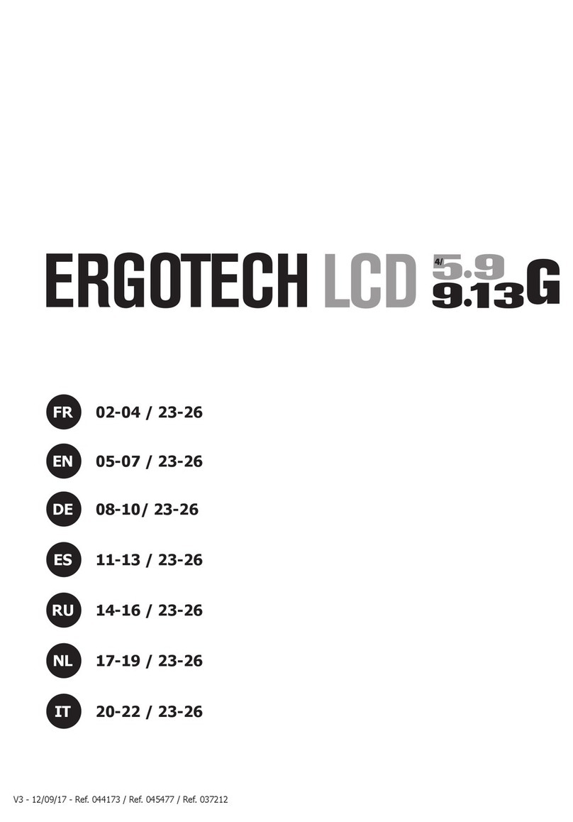 Toparc ERGOTECH LCD manual