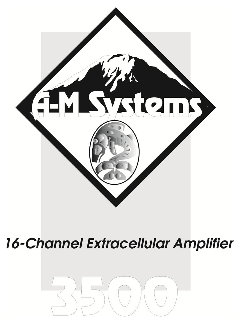 A-MSystems 3500 User manual