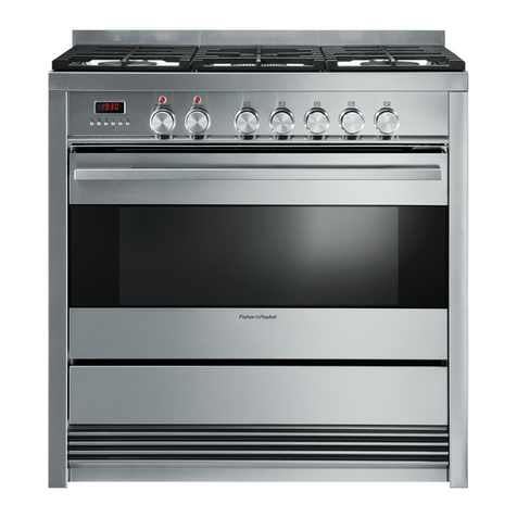 Fisher & Paykel OR90SDBGFX3 User manual Fisher & Paykel OR90SDBGFX3 User manual