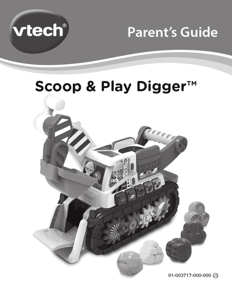 V-tech Scoop & Play Digger Assembly Instructions