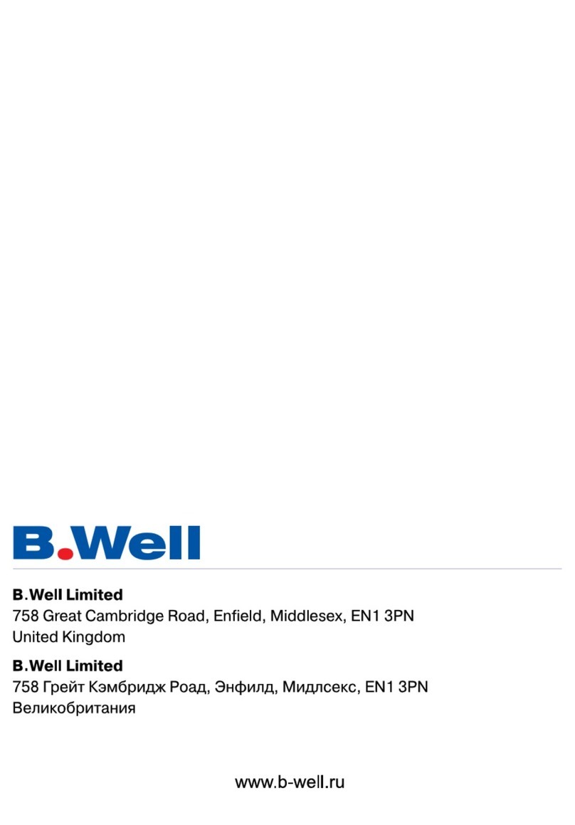 B.Well WN-116 U User manual