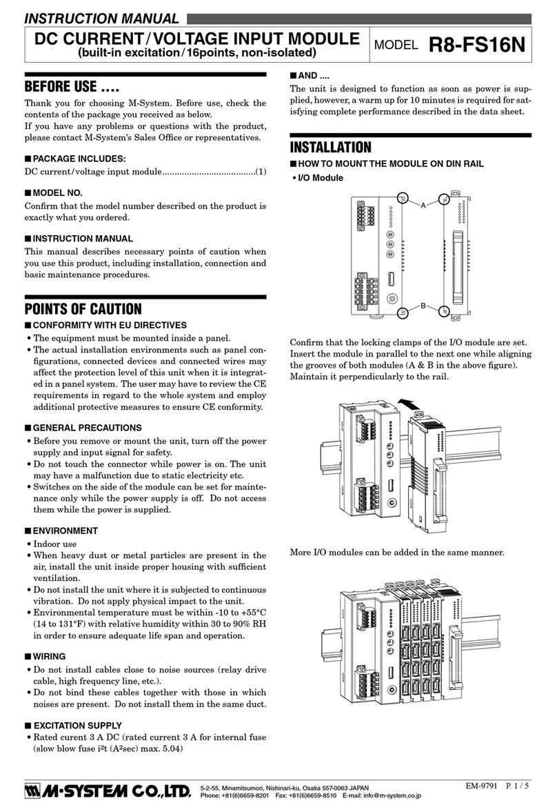 M-system R8-FS16N User manual