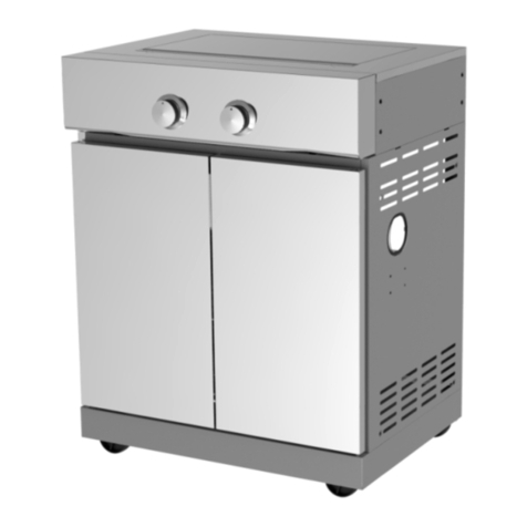 Barbeques Galore ALFRESCO BG229SB-G Operator's manual