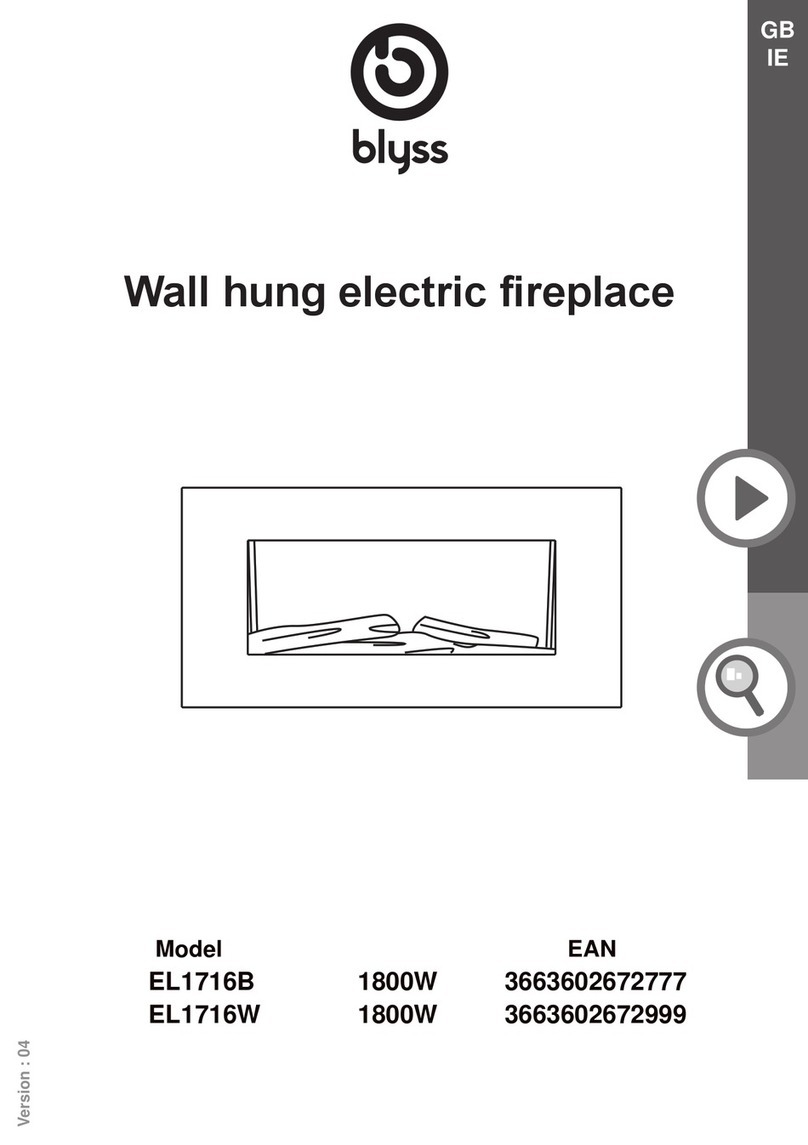 Blyss EL1716B instruction manual