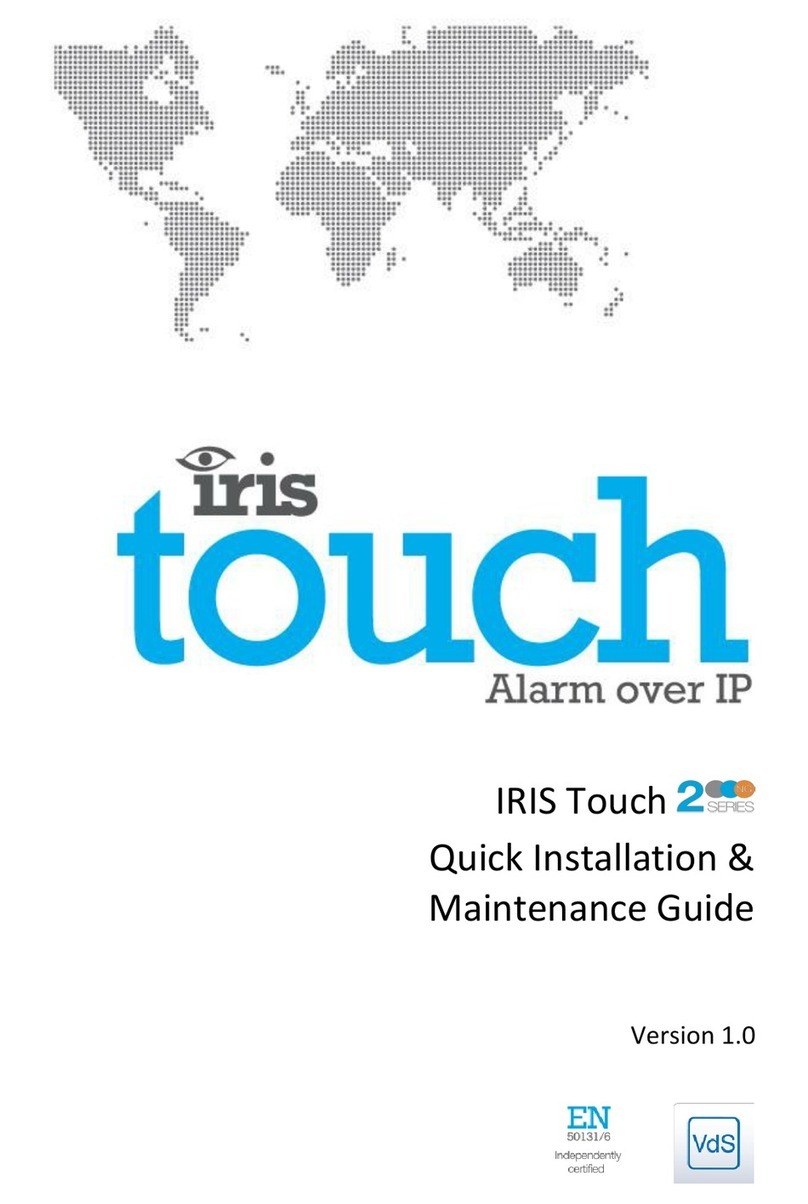 AddSecure Iris Touch 2 Series Quick Installation & Maintenance Guide