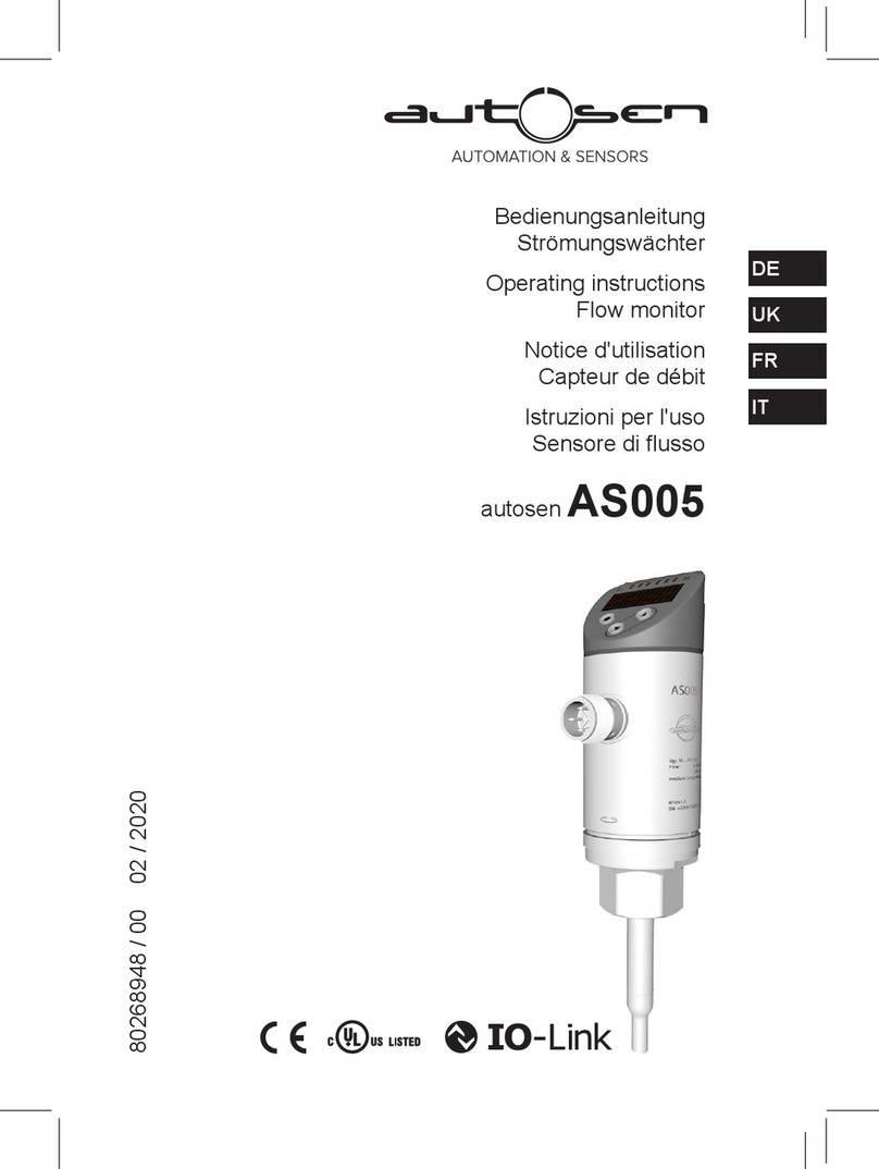 autosen AS005 operating instructions