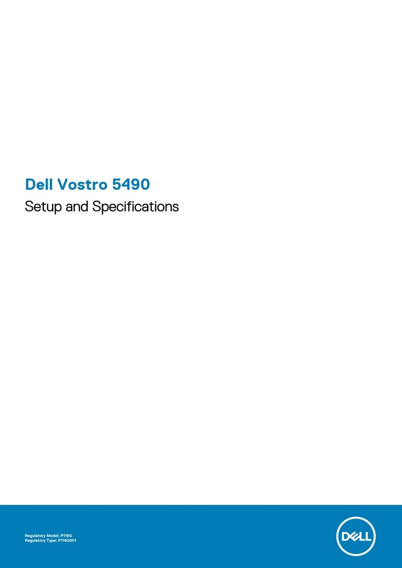 Dell Latitude 5490 Operation and maintenance manual Dell Latitude 5490 Operation and maintenance manual