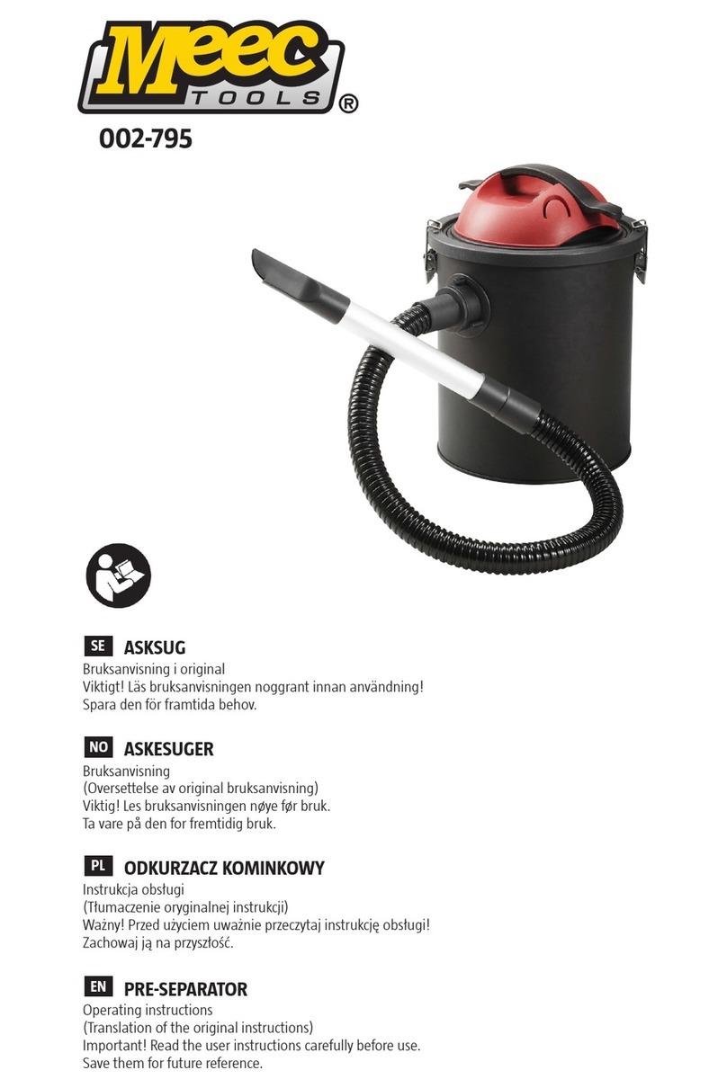 Meec tools 002-795 operating instructions